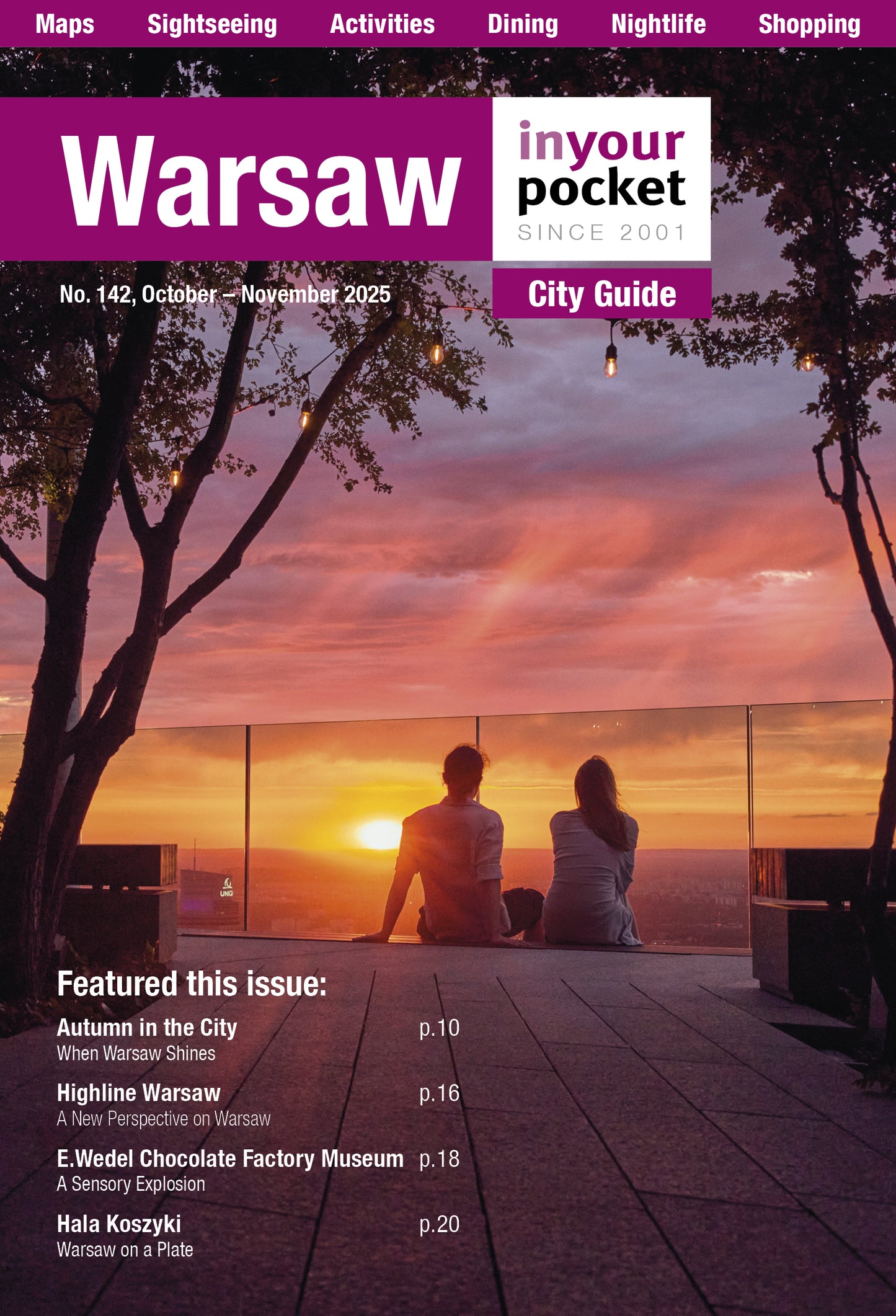 Warsaw In Your Pocket City Guide | October 2025 - November 2025