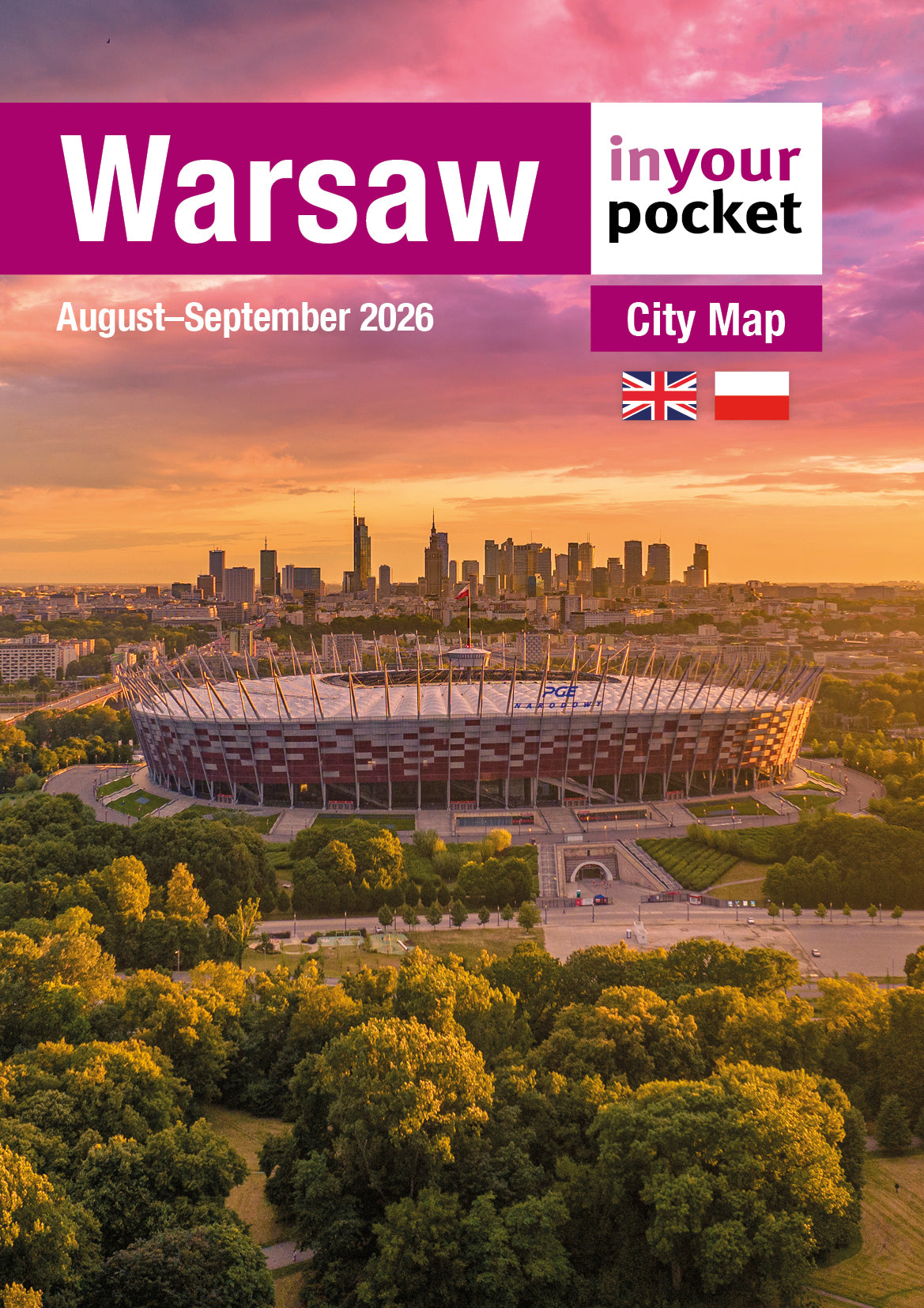 Warsaw In Your Pocket City Map