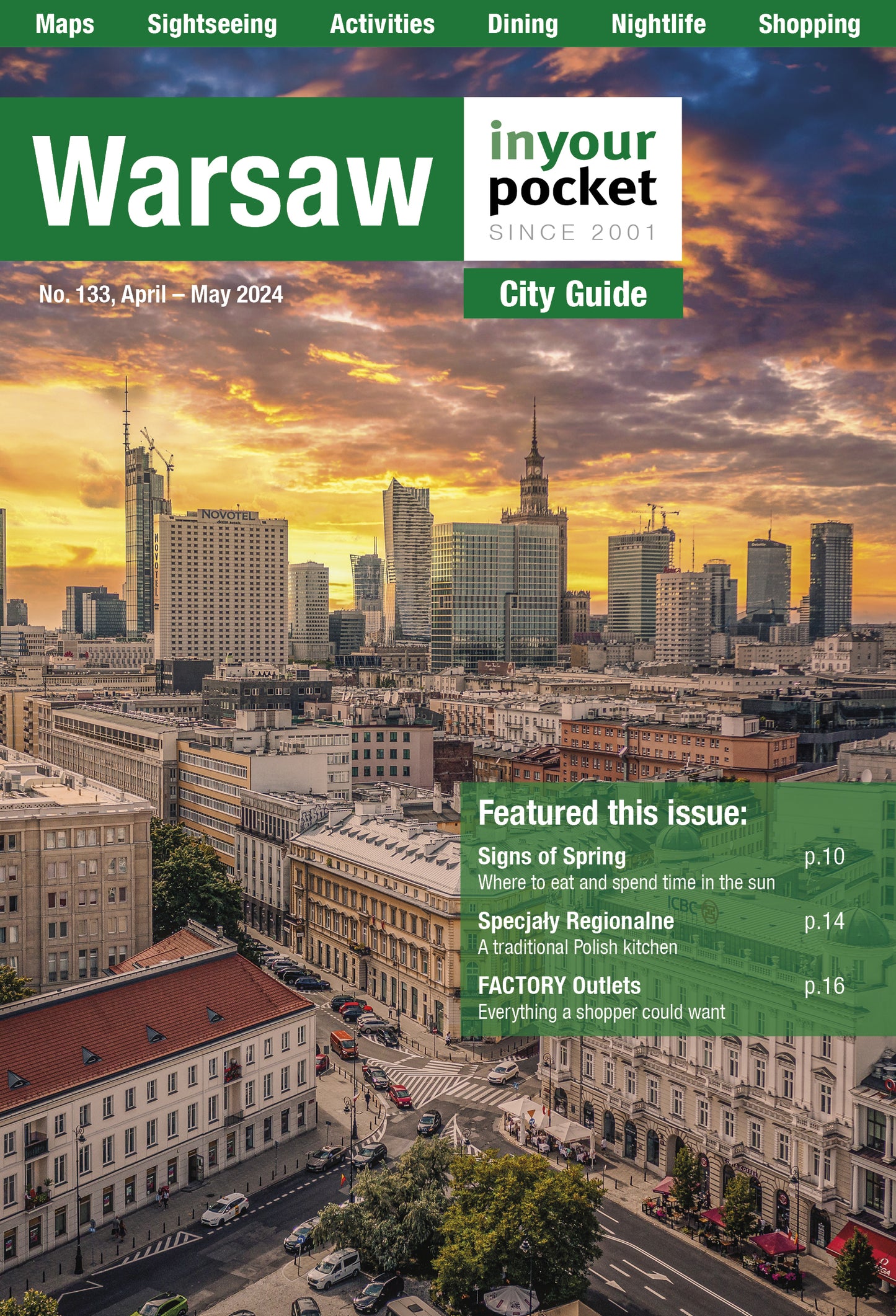 Warsaw In Your Pocket City Guide |April-May 2024