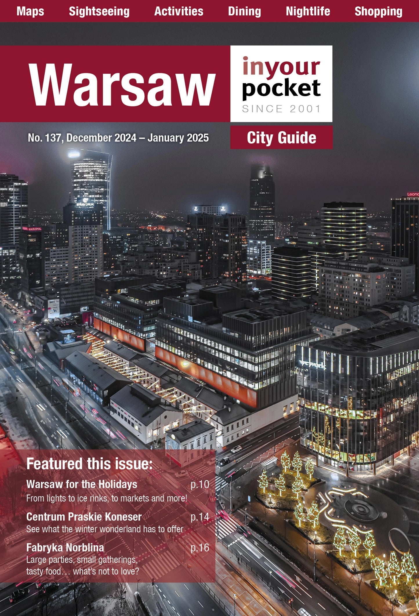 Warsaw In Your Pocket City Guide | December 2024 - January 2025