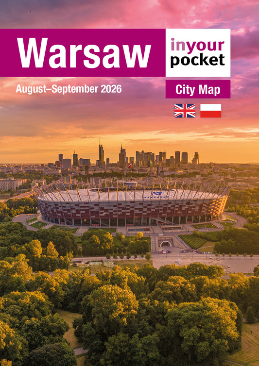 Warsaw In Your Pocket City Map